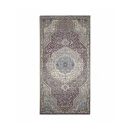 Obsessions Light Purple Polyester Medallion Neo Classical Bedside Runner image 2