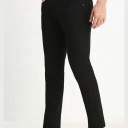 Allen Solly Black Cotton Slim Fit Jeans image 3