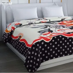 Monte Carlo Multicolor Polyester 1000 GSM Winter Blanket image 3