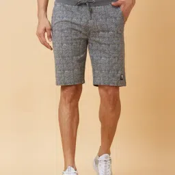 Being Human Grey Regular Fit Printed Shorts-picture-31