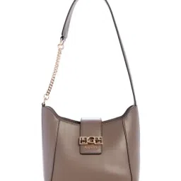 Guess Dark Taupe JANE Shoulder Bag-image-29