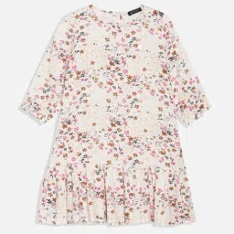 Allen Solly Girls Beige Dress-image-88
