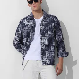 The Indian Garage Co Geometric Printed Casual Shirt-image-41