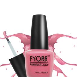 FYORR Professional Lacquer Long Lasting Nail Polish - 15ml - French Pink-picture-36