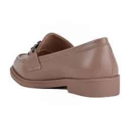 Ronnie Grey Women's Khaki Casual Loafers image 5