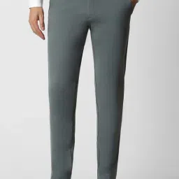 Van Heusen Green Slim Fit Trousers-picture-41