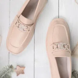 Ronnie Grey Women's Beige Casual Loafers-picture-22