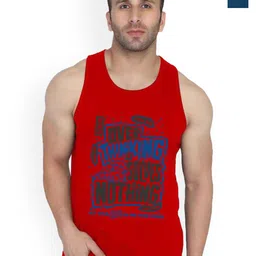 SLOWLORIS Men Pack of 2 Printed Bio-Wash Combed Cotton Innerwear Vests-picture-35