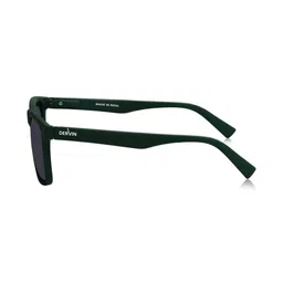 Dervin Unisex Black Lens & Green Square Sunglasses with image 3