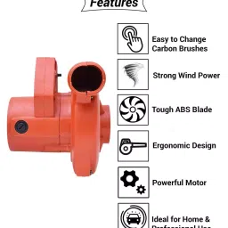 Hillgrove 800 W 18000 rpm Electric Air Blower with Blowing Pipe  HGCM266M1 (Pack of 2) image 3