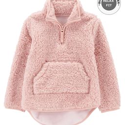 Carter's Sherpa Warm Fleece Pullover - Pink-picture-2