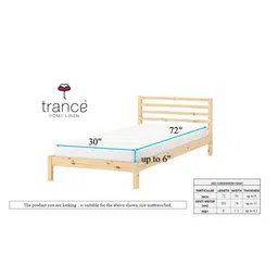 Trance Home Linen Pure Cotton 300TC Single Bed Size Fitted Bedsheet Set 1.82m x 76.2cm image 5