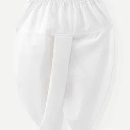 Babyhug Cotton Woven Full Sleeves Bandhani Printed Kurta with Dhoti Set - Blue image 5