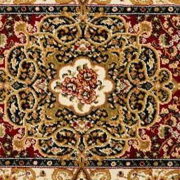 OBSESSIONS Maroon Ethnic Bedside Runner (2.5x5 Feet) image 4