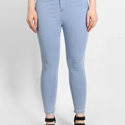 TYFFYN Women Slim Fit High-Rise Stretchable Jeans-image-13