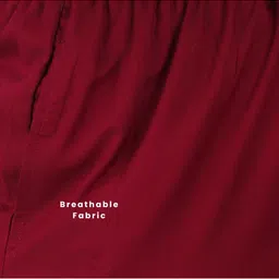 Happy Bunny Women Maroon Solid Mid-Rise Regular Fit Palazzo Pants image 3