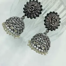 MERA HAAT Contemporary Jhumkas Earrings-picture-12