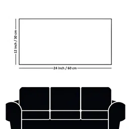 nestroots Brown & Green Divine Ganesha on Peepal Leaf Care Canvas Painting Wall Art image 3