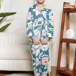 Stuffie Land Girls Printed Shirt With Trousers Clothing Set-image-58