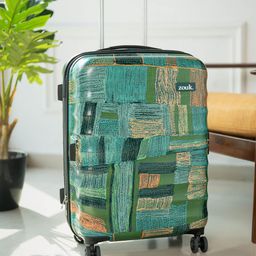 ZOUK Indus Lattice Green Amorah Trolley Bag Medium-picture-36