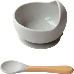 eslora Silicone Mixing Bowl Strong Suction for Toddlers Babies Kids First Stage - SILICON image 4