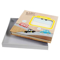 Babies Bloom Vehicle Themed 1st Year Memory Book - Multicolor-image-18