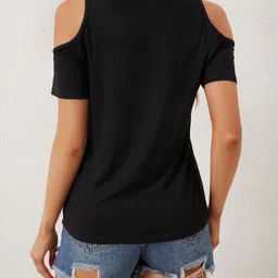 StyleCast Cold-Shoulder Top image 5