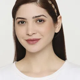 DressBerry Women Gold Rose Filigree Embellished Hairband-picture-34