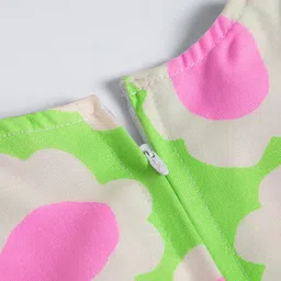 Hopscotch Polka Dot Print Fit & Flare Dress image 5