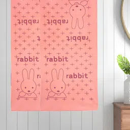 Myntra Elegant Homes Orange 2 Printed Cotton 300 GSM Bath Towel-image-6