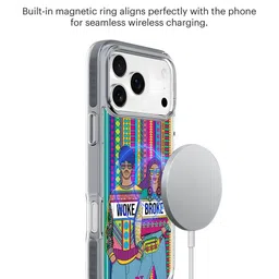 DailyObjects Quirky Printed iPhone 17 Pro Back Case Mobile Accessories image 2