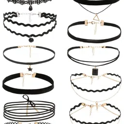 YouBella Set Of 11 Coker Necklaces image 3