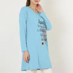 DDASPRATION Women Typography Printed T-shirt image 5