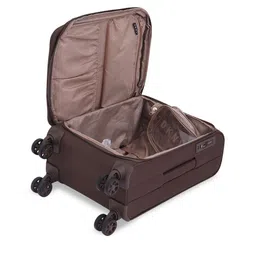 DKNY Street Cred Printed Soft-Sided Cabin Trolley Suitcase image 3