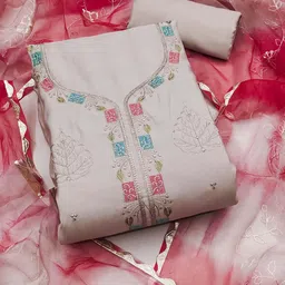 KIMISHA Embroidered Unstitched Dress Material-picture-58