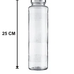 SOMIL Set Of 6 Glass Water Bottle image 2