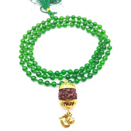 RAVIOUR LIFESTYLE Unisex Green Necklace and Chains-picture-36