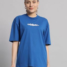 GRIFFEL Women Printed Pockets T-shirt-picture-41