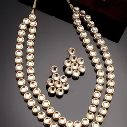 Anouk Layered Kundan Studded Jewellery Set-picture-15