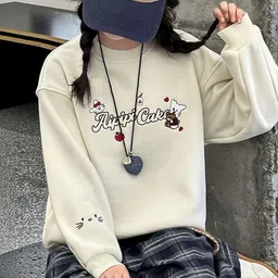 LULU & SKY Girls Printed Sweatshirt image 4