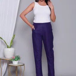 Prin Fashion House Women Relaxed Straight Leg Trousers image 5