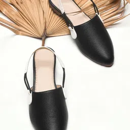TRYME Women Ethnic Ballerinas with Buckles Flats-image-47