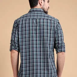 RIGS AND RAGS Men Classic Checked Casual Shirt image 5