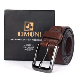CIMONI Men Leather Formal Belt image 1