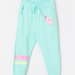 Juniors by Lifestyle Girls Printed Pure Cotton Joggers-picture-25