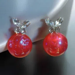 MYSTERIOUSMART Spherical Drop Earrings image 2