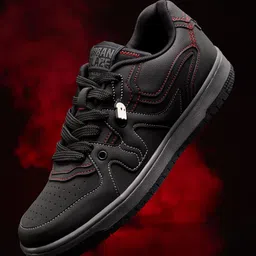 The Souled Store Men Printed PU Sneakers-image-70