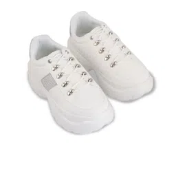 HAMSTER LONDON Women Printed PU Sneakers-image-8