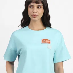 Skechers Women Drop Shoulder Badge T-Shirt-image-23