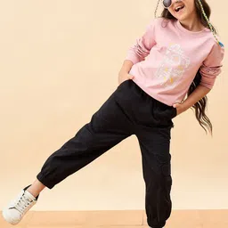 Stylo Bug Girls Printed Sweatshirt image 2